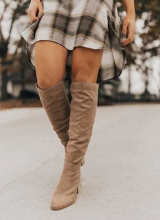 Heidi-Mode | Knie Stiefel für Frauen