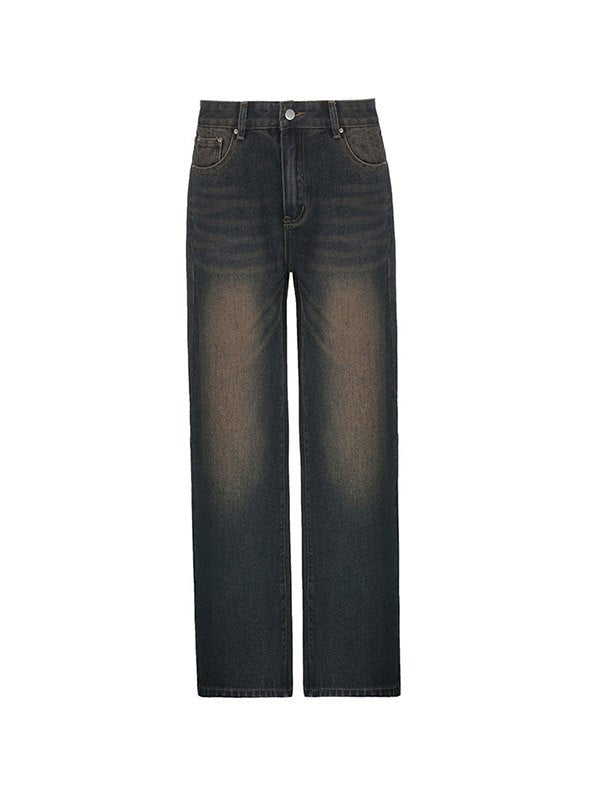Heidi-Mode | Waschung Dunkle Baggy Boyfriend Jeans