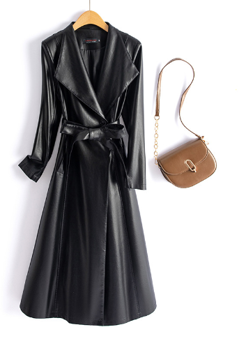 Heidi-Mode | Vintage Vegen Lederjacke für Frauen Umweltfreundliche Materialien