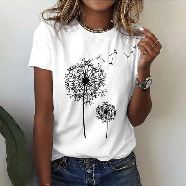 Heidi-Mode | Lavigne Elegantes Löwenzahn-Shirt