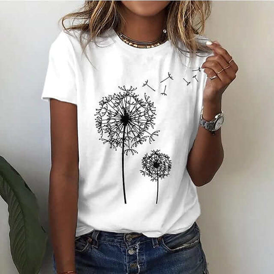 Heidi-Mode | Lavigne Elegantes Löwenzahn-Shirt