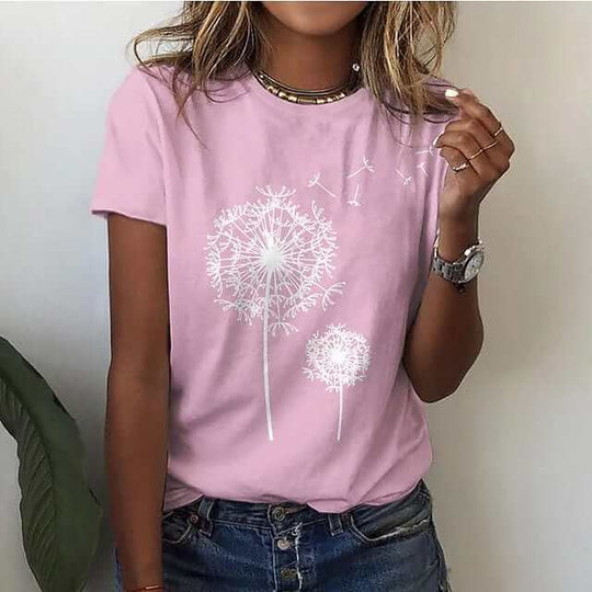 Heidi-Mode | Lavigne Elegantes Löwenzahn-Shirt