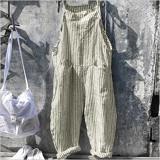 Heidi-Mode | Zeitloser Jumpsuit Retro Stil mit Schwankender Silhouette