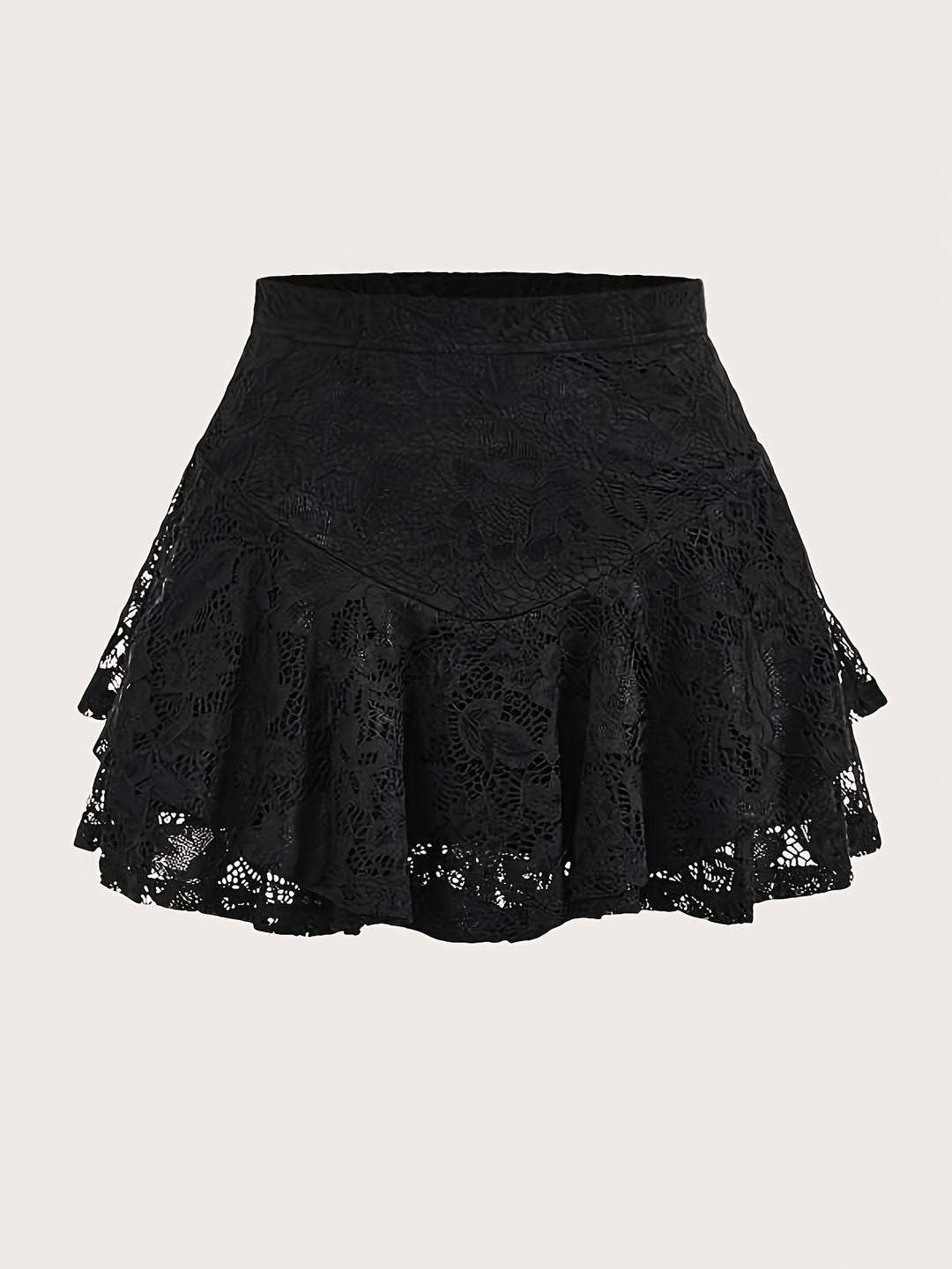 Heidi-Mode | Elegantes Spitzen Stretch Minikleid