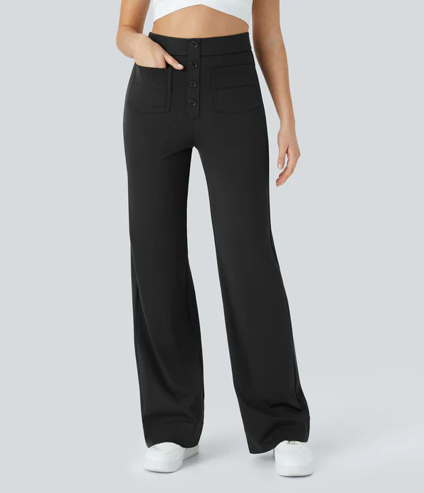Heidi-Mode | Hochtaillierte Elastische Hose
