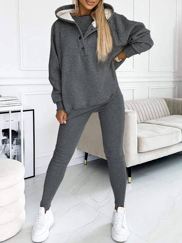 Heidi-Mode | Modisches Damen Sweatshirt Set mit Jogginghose