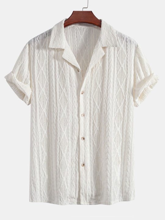 Jacquard Cuban Shirt