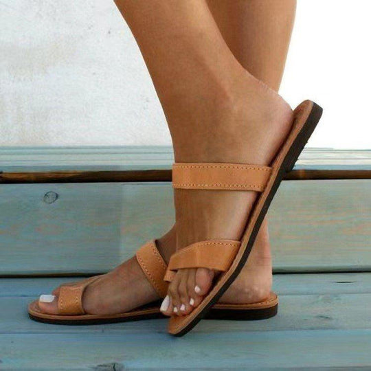 flache Sandale - Dina