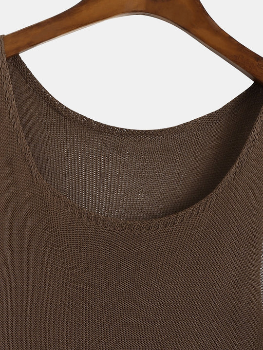 Sweater Tank Top