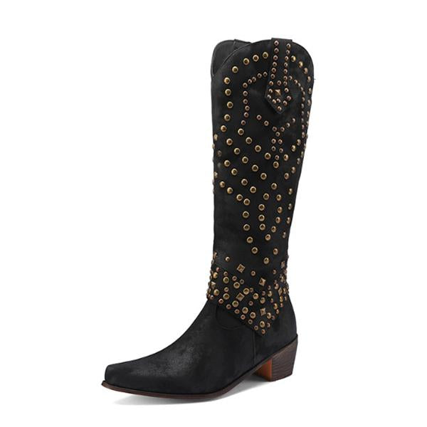 Heidi-Mode | Cowboystiefel mit Absätzen