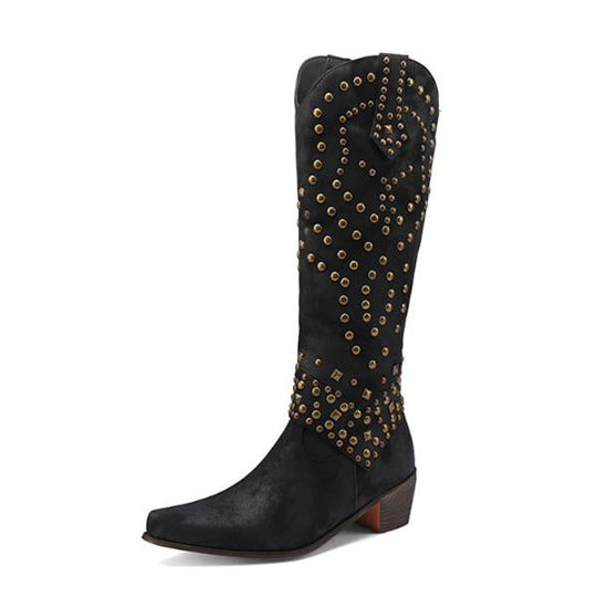 Heidi-Mode | Cowboystiefel mit Absätzen