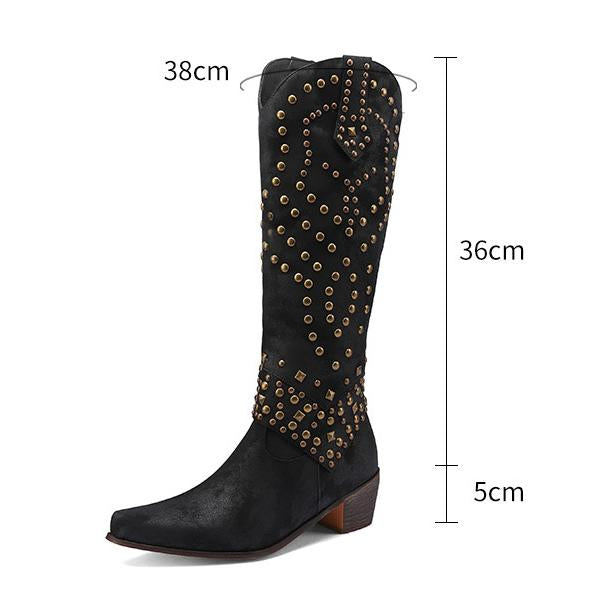Heidi-Mode | Cowboystiefel mit Absätzen