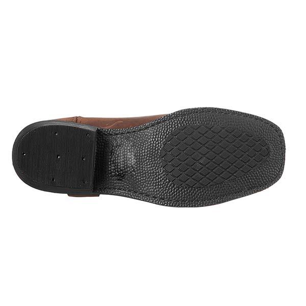 Heidi-Mode | Westliche Cowboystiefel mit Reißverschluss An Der Seite für Herren