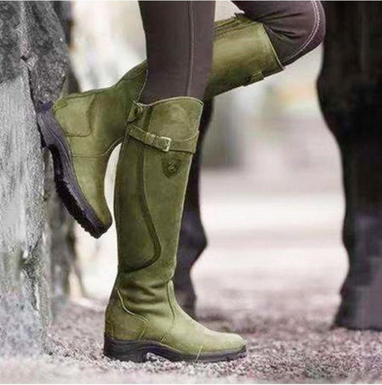 Heidi-Mode - Wasserdichte hohe Reitstiefel