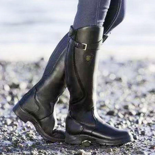 Heidi-Mode - Wasserdichte hohe Reitstiefel