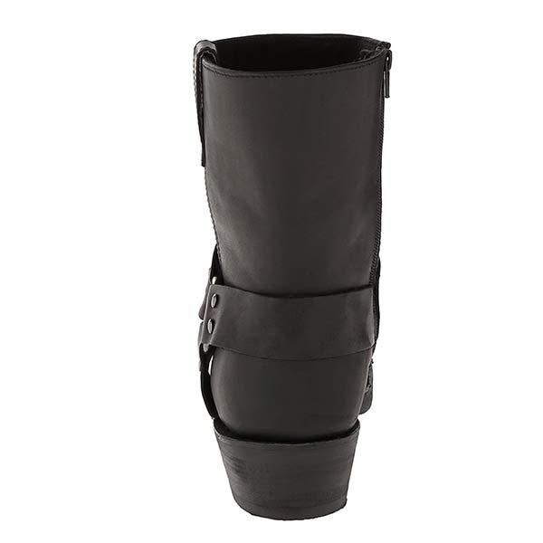 Heidi-Mode | Westliche Cowboystiefel mit Reißverschluss An Der Seite für Herren