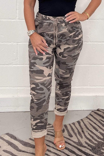 Bequemer Stilvolle Camouflage Hose