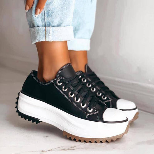 Bequeme Plateau Sneaker
