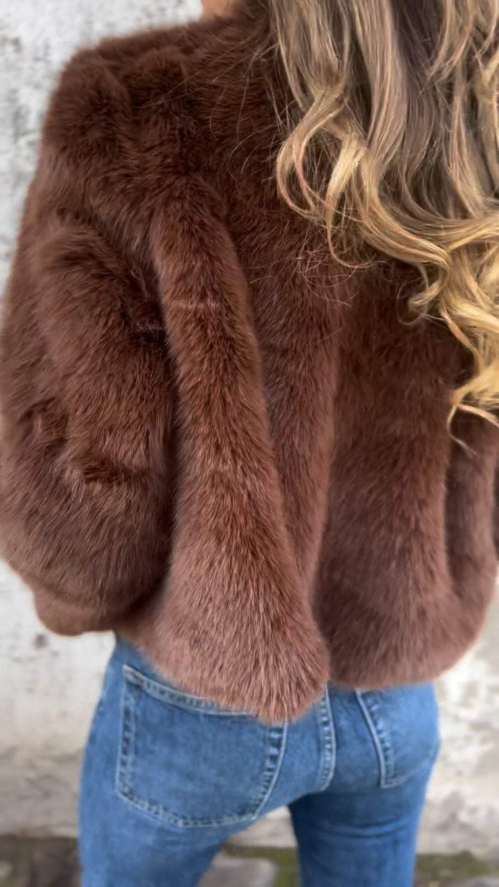 Heidi-Mode | Luxuriöse Felljacke