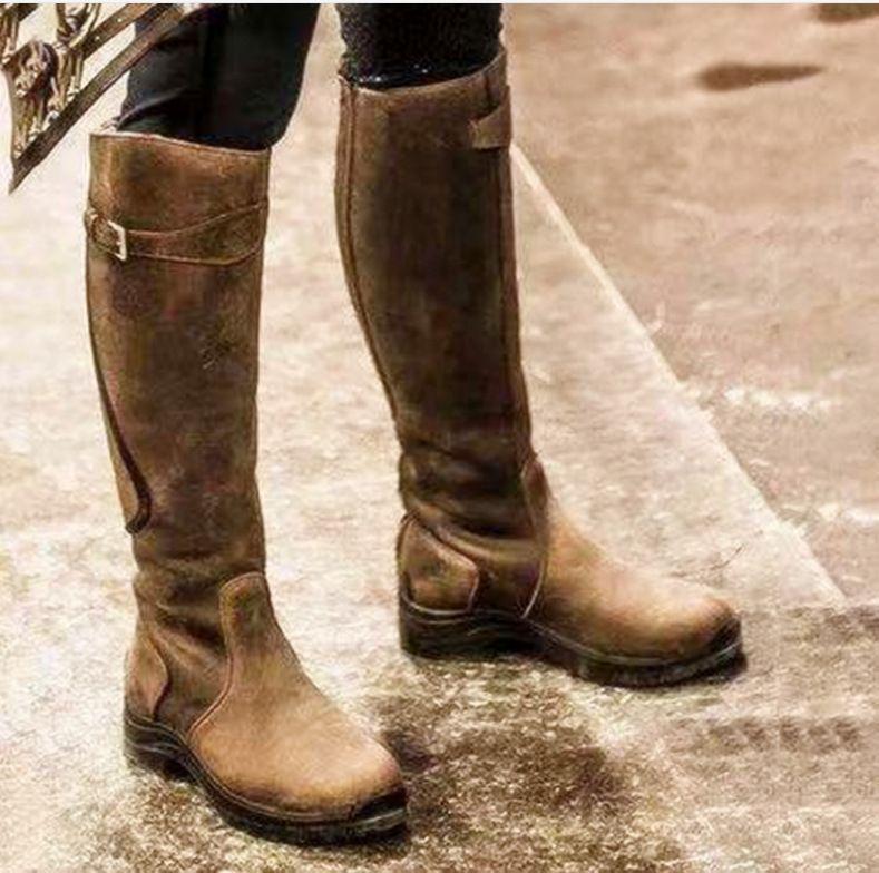 Heidi-Mode - Wasserdichte hohe Reitstiefel