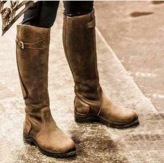Heidi-Mode - Wasserdichte hohe Reitstiefel