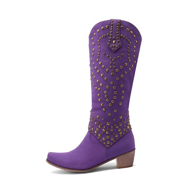 Heidi-Mode | Cowboystiefel mit Absätzen