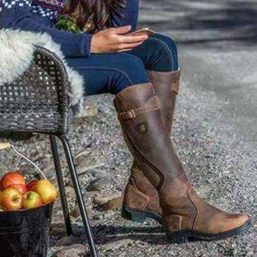 Heidi-Mode | Wasserdichte, Hohe Reitstiefel Für Damen