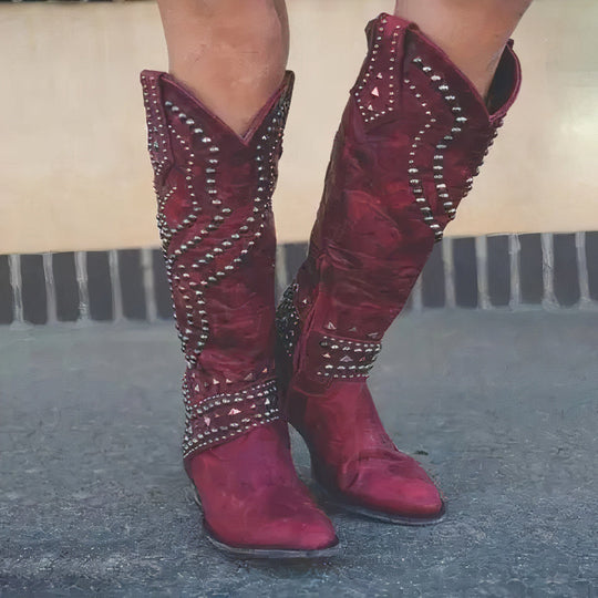 Heidi-Mode | Stylische Hohe Stiefel für Damen