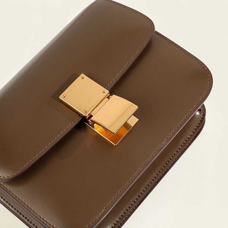 Heidi-Mode | Klassische Schultertasche mit Klappe