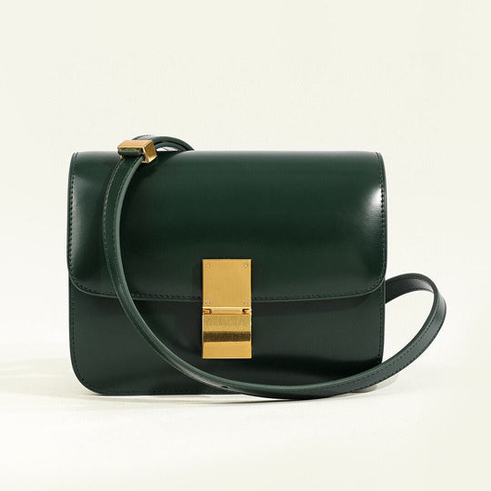 Heidi-Mode | Klassische Schultertasche mit Klappe