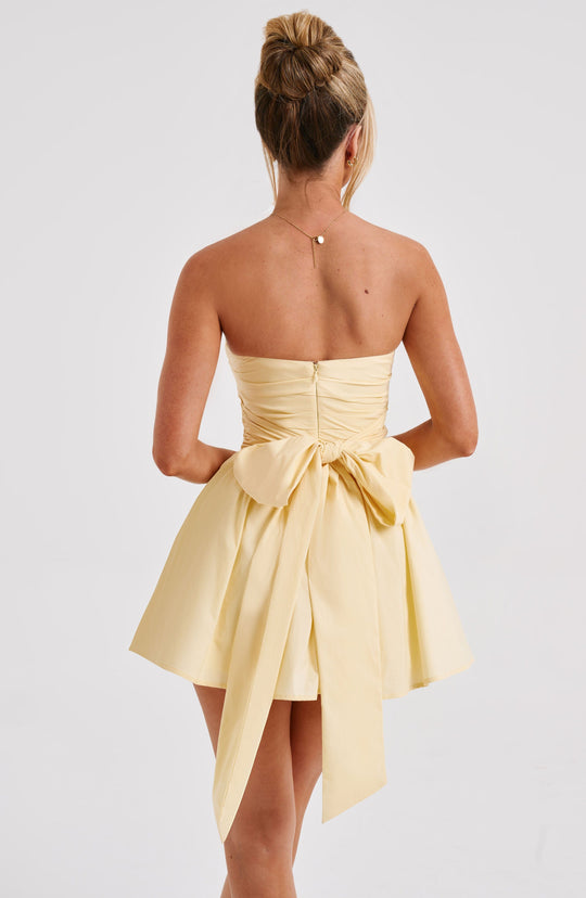 Mini Dress - Lemon