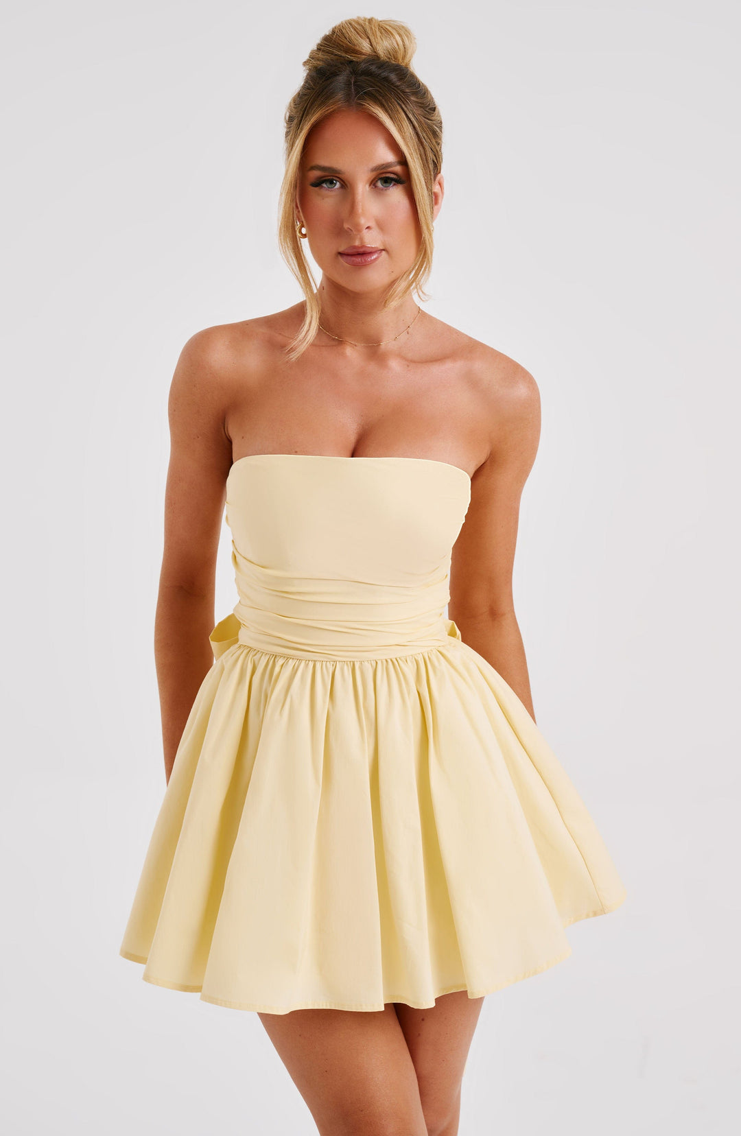 Mini Dress - Lemon