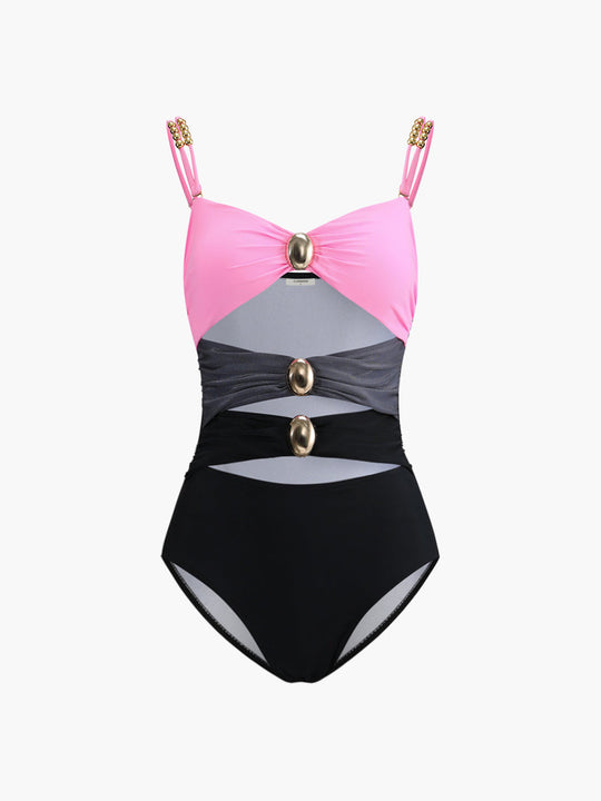 Heidi-Mode | Luxuriöser Cut Out Badeanzug