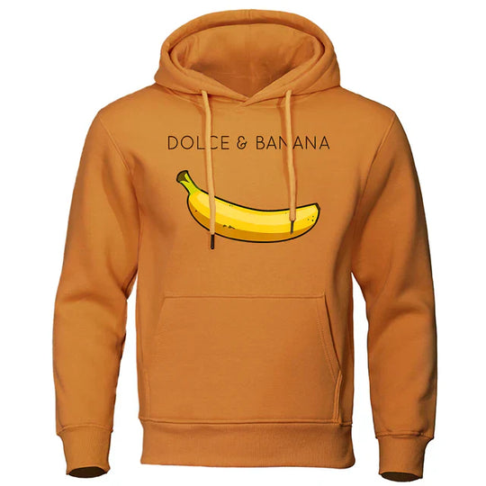 Heidi-Mode - Stilvolle Herbst Dolce Banana Hoodie für Männer