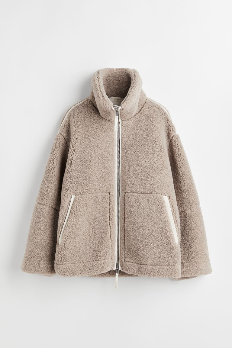 Heidi-Mode | Luxe Teddy Fleece Jacke