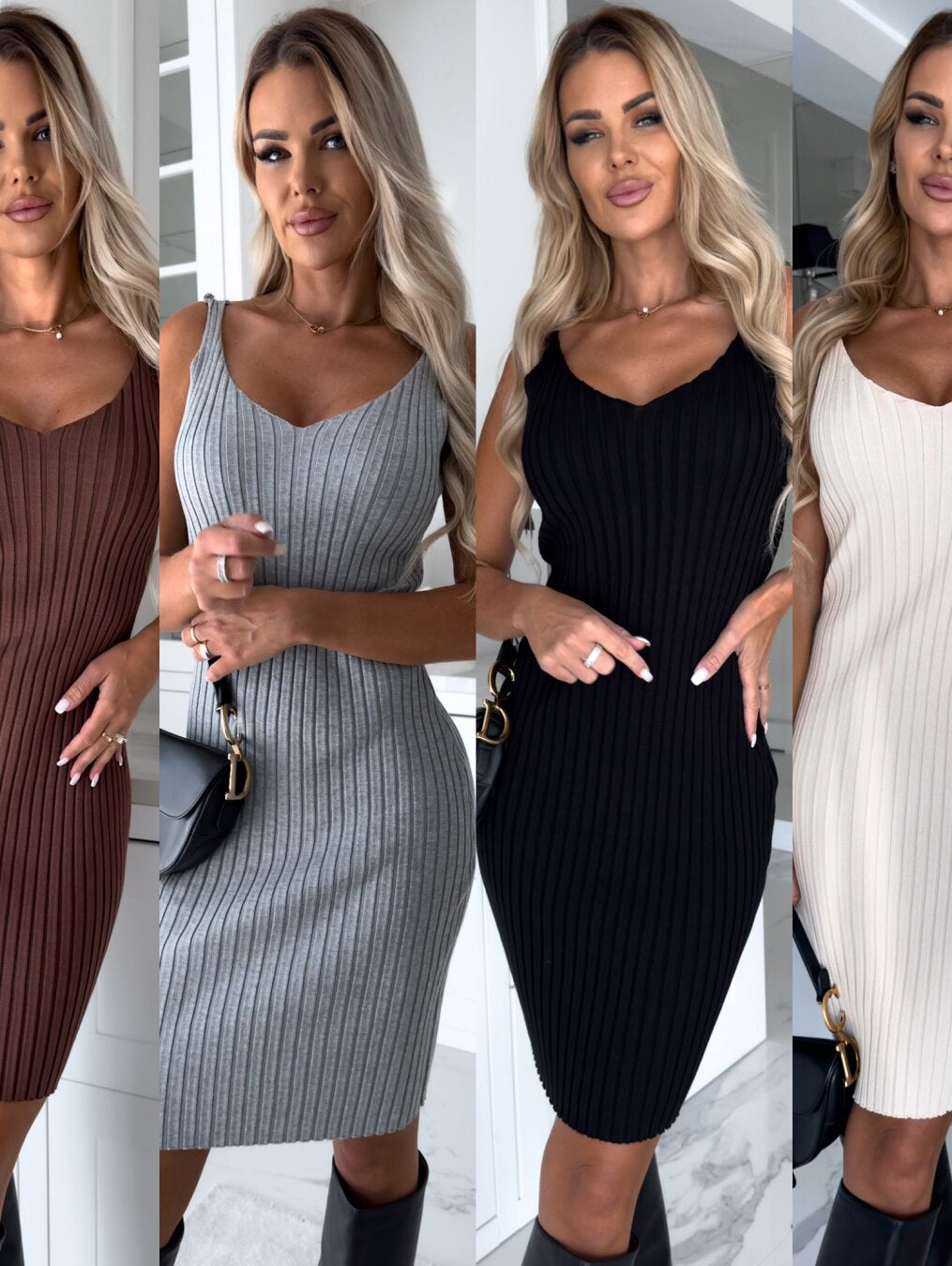 Heidi-Mode | Modernes Zweiteiliges Ensemble mit Fließendem und Eleganter Schnitt