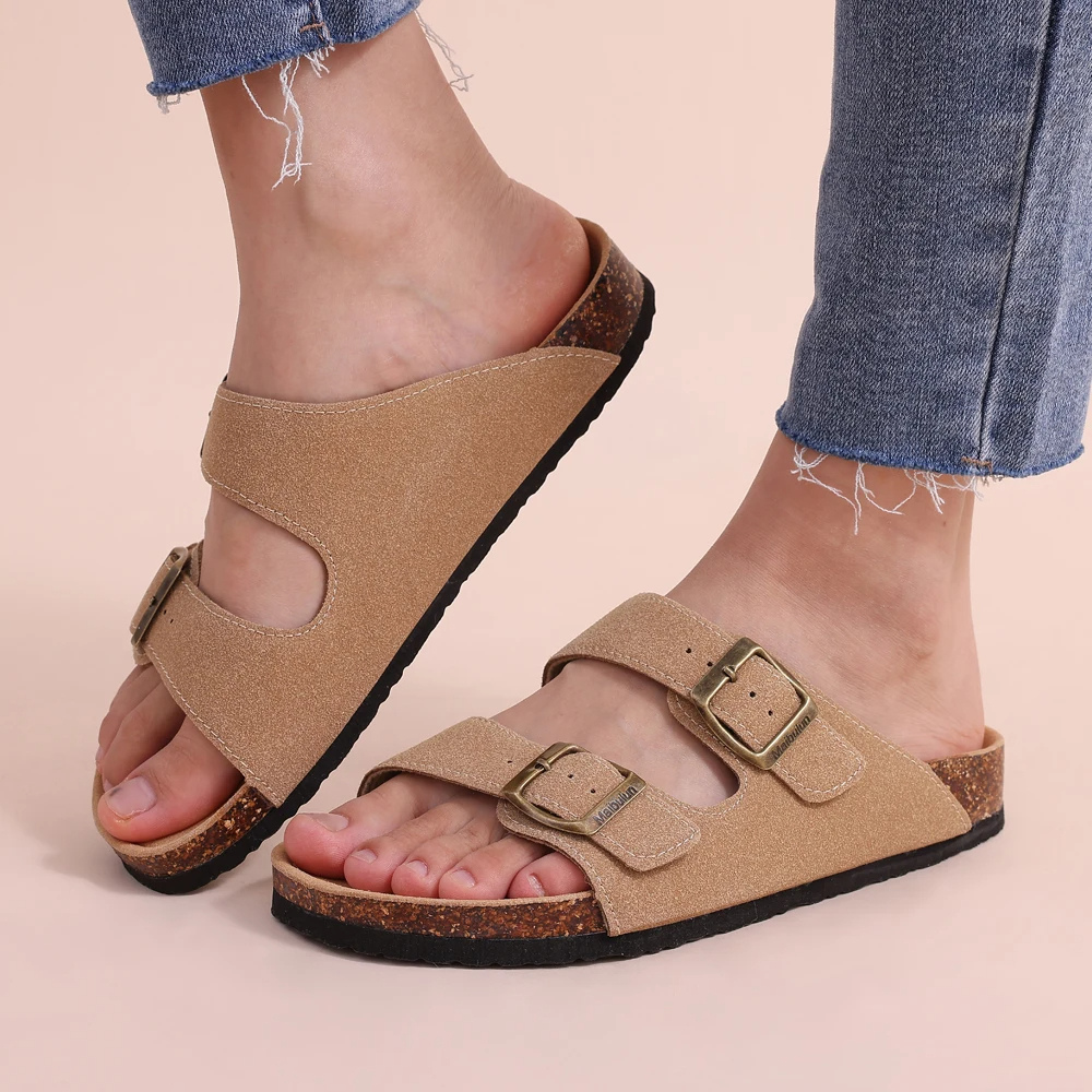 Heidi-Mode | Korksohle Sandalen Ausgezeichneter Halt