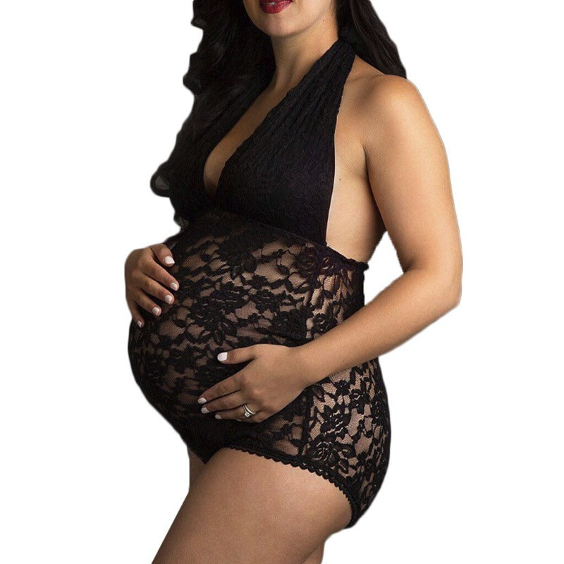 Heidi-Mode | Spitzenbody für Schwangere Frauen
