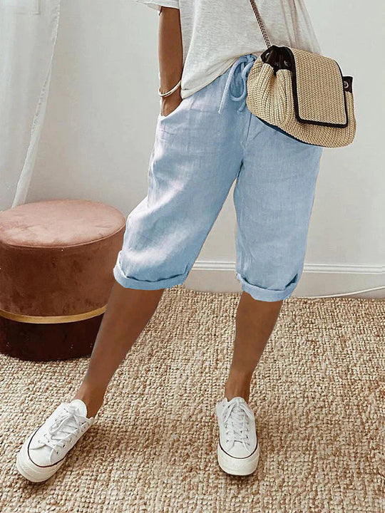 Heidi-Mode | Atmungsaktive Knielange Hose für Damen