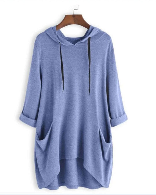 Heidi-Mode | Damen-Kapuzenpullover mit Taschen