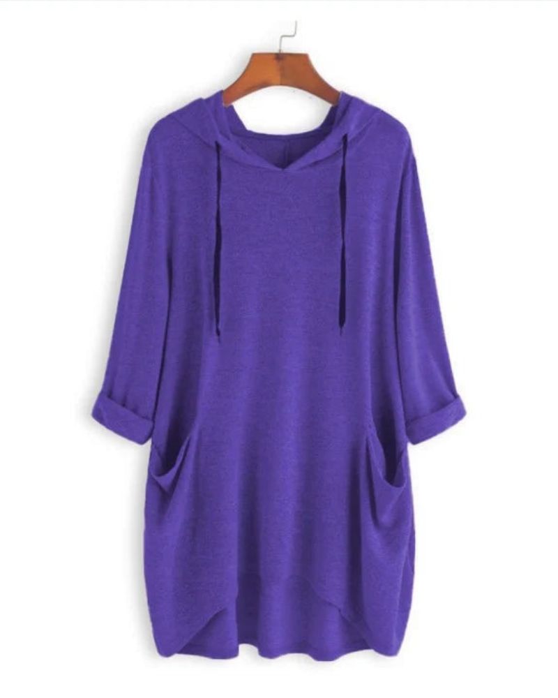 Heidi-Mode | Damen-Kapuzenpullover mit Taschen