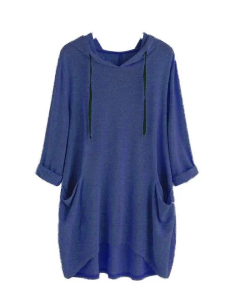 Heidi-Mode | Damen-Kapuzenpullover mit Taschen