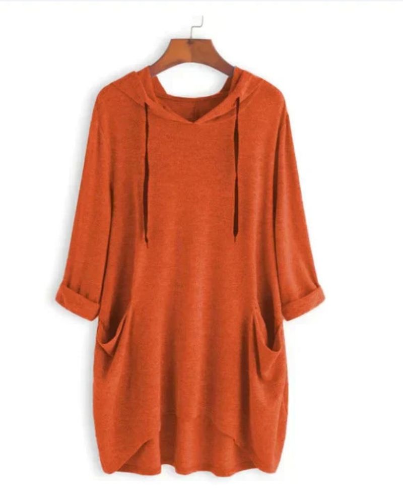 Heidi-Mode | Damen-Kapuzenpullover mit Taschen