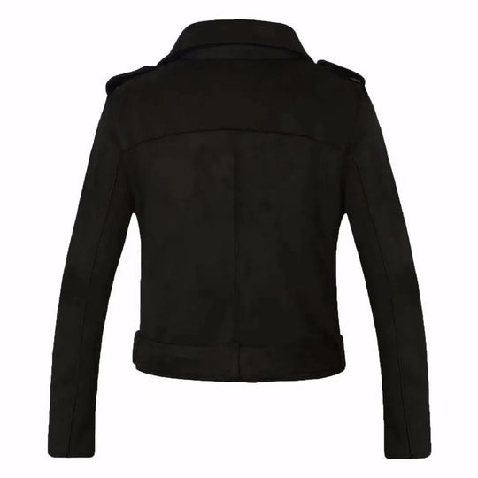 Heidi-Mode | Damen Biker Wildlederjacke