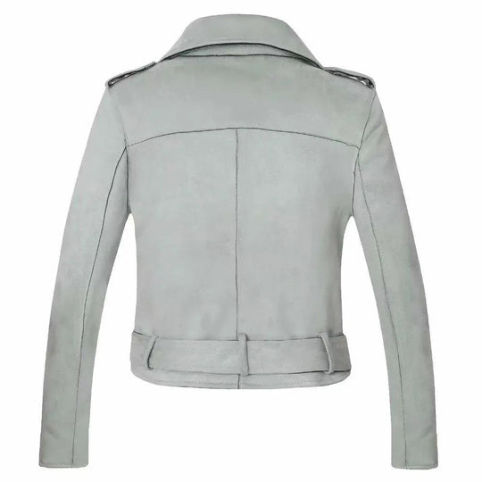 Heidi-Mode | Damen Biker Wildlederjacke