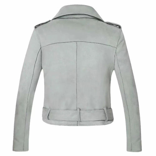Heidi-Mode | Damen Biker Wildlederjacke