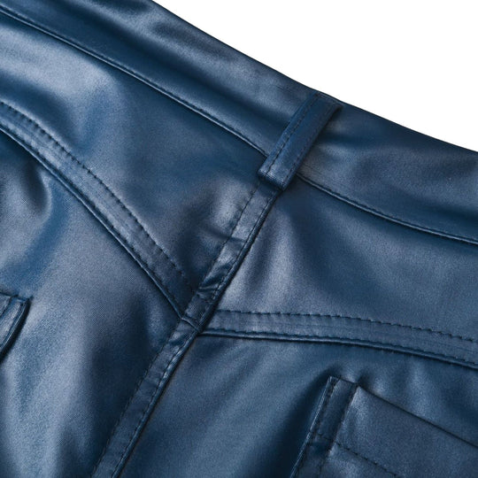Heidi-Mode | Elegante Vegane Lederhose mit Engem Schnitt für Damen Ideal für Alle Jahreszeiten
