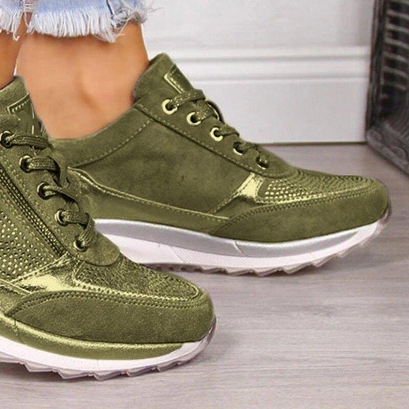 Orthopädische Turnschuhe mit Reißverschluss