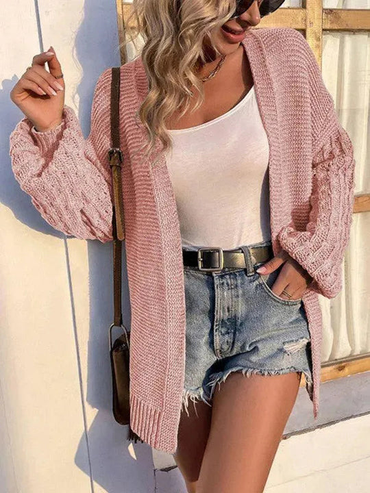 Heidi-Mode | Ärmel Pullover Strickjacke