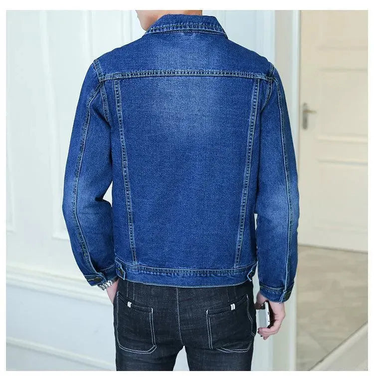 Heidi-Mode | Revers Denim Jacke Herren